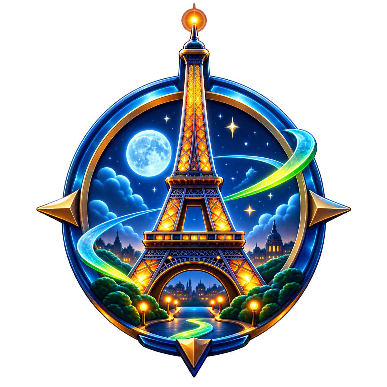 Eiffel Tower achievement artwork