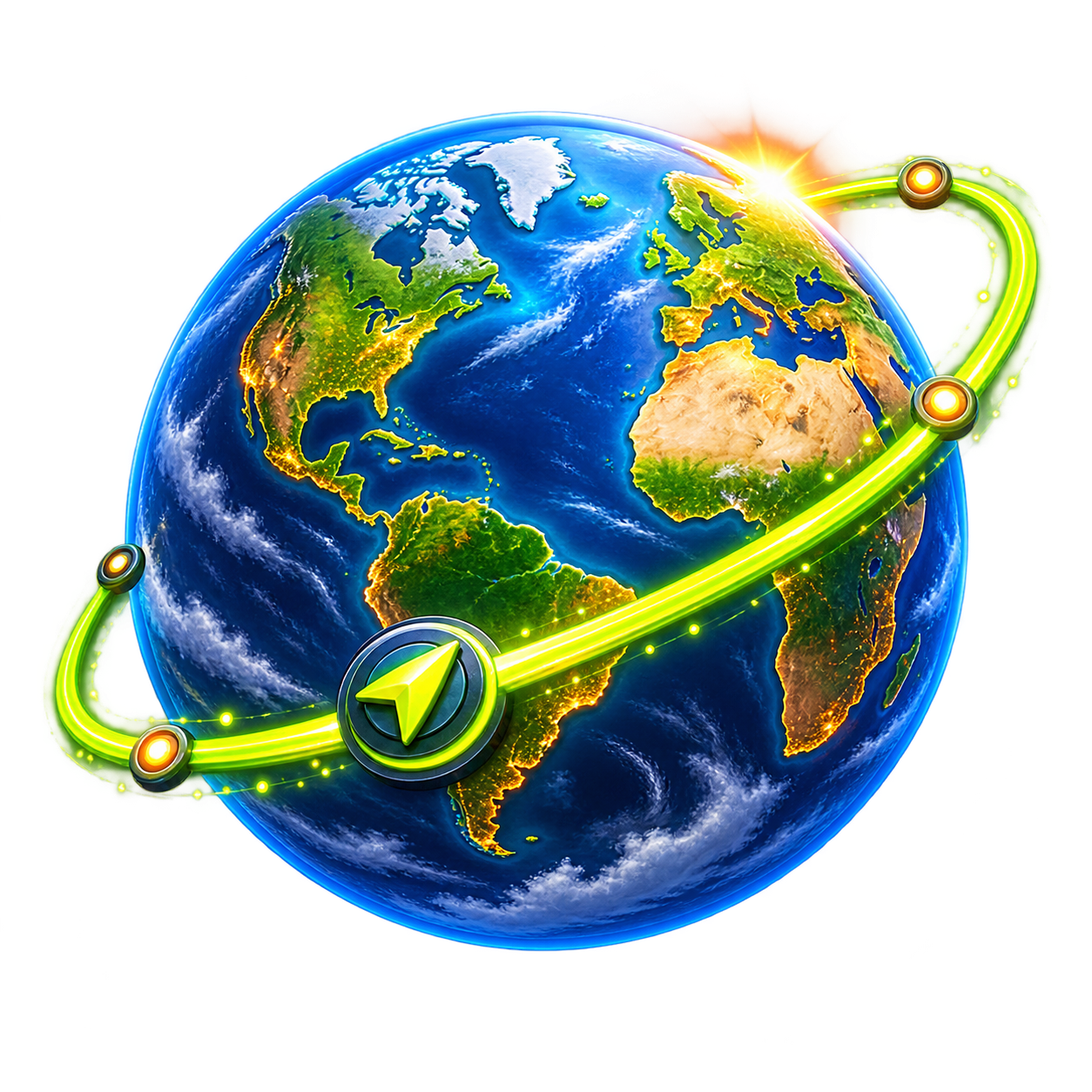 Round the World achievement artwork